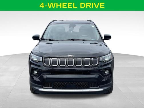 Diamond Black 2022 Jeep Compass Limited