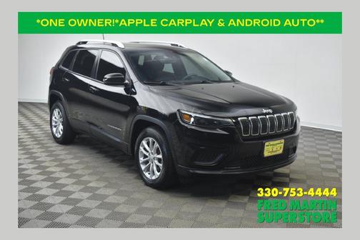 Diamond Black 2021 Jeep Cherokee Latitude