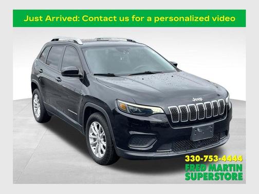 Diamond Black 2021 Jeep Cherokee Latitude