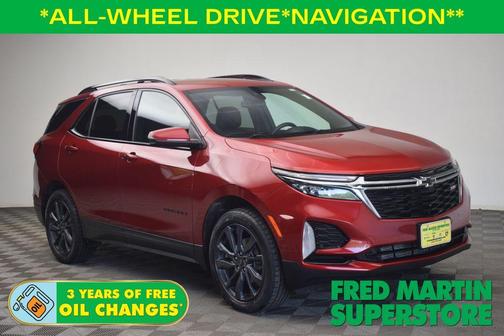 Cherry Red Tintcoat 2022 Chevrolet Equinox RS