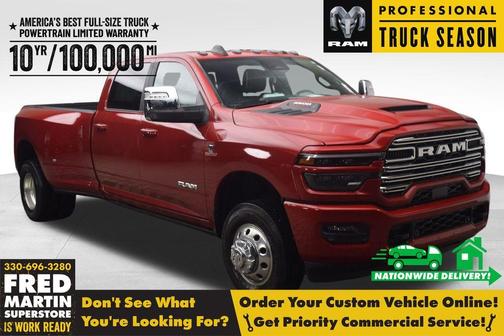 Molten Red Pearlcoat 2026 RAM 3500 Laramie