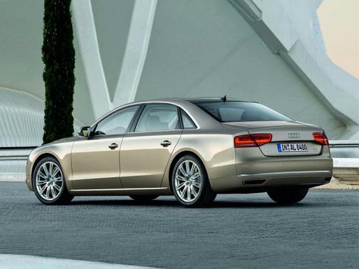 Blue 2013 Audi A8 L 4.0T