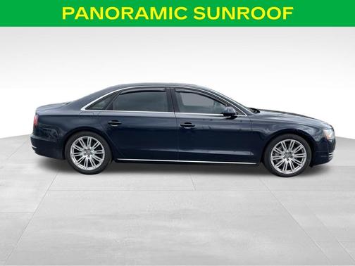 Blue 2013 Audi A8 L 4.0T