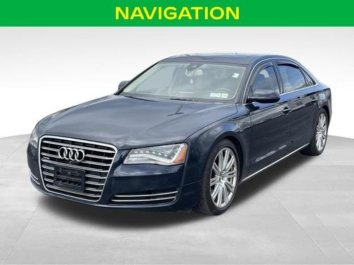 Blue 2013 Audi A8 L 4.0T