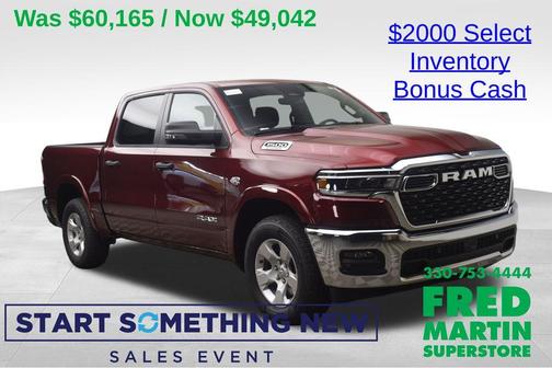 2026 RAM 1500 Big Horn/Lone Star