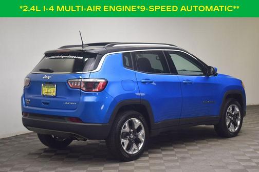 Laser Blue 2018 Jeep Compass Limited