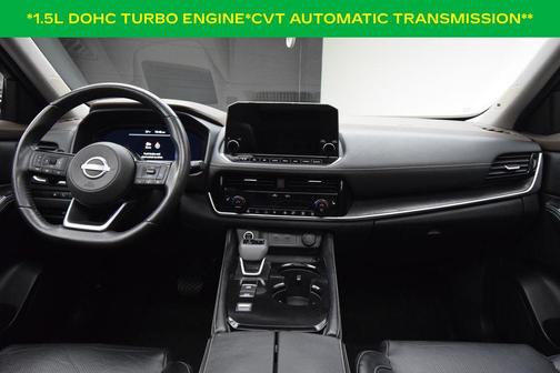 Brilliant Silver / Black 2022 Nissan Rogue Platinum