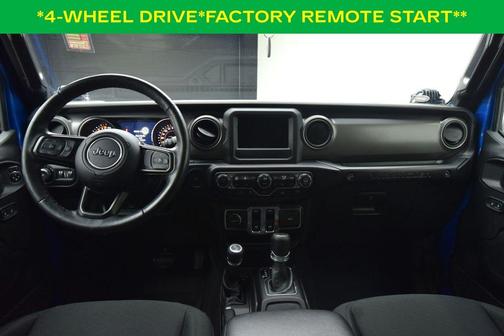 Hydro Blue Pearl 2022 Jeep Wrangler Sport