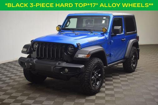Hydro Blue Pearl 2022 Jeep Wrangler Sport