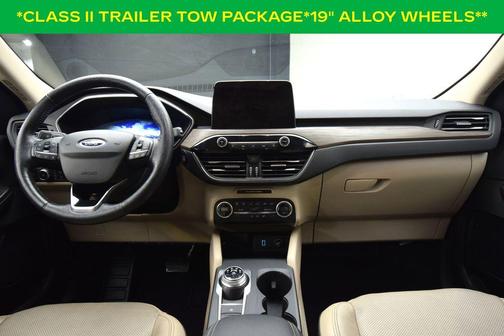 White Metallic 2020 Ford Escape Titanium