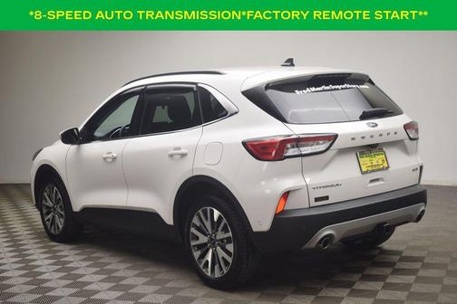 White Metallic 2020 Ford Escape Titanium