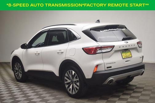 White Metallic 2020 Ford Escape Titanium