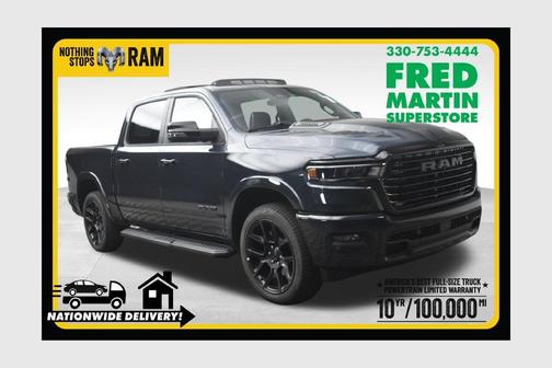 Blue Metallic 2026 RAM 1500 Laramie