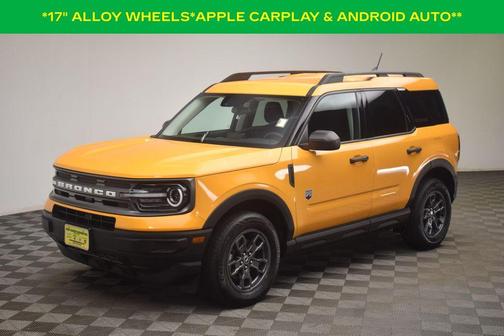 Cyber Orange Metallic Tricoat 2023 Ford Bronco Sport Big Bend
