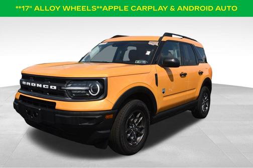 Cyber Orange Metallic Tricoat 2023 Ford Bronco Sport Big Bend