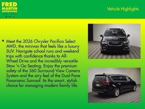 2026 Chrysler Pacifica Select