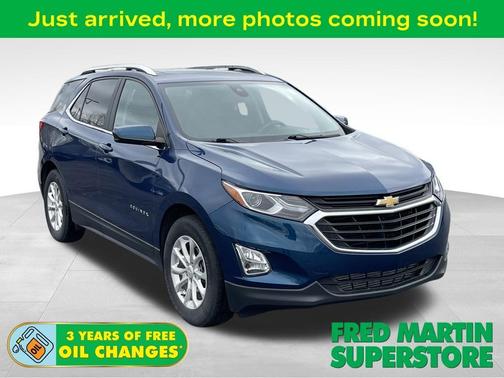 Pacific Blue Metallic 2021 Chevrolet Equinox 1LT