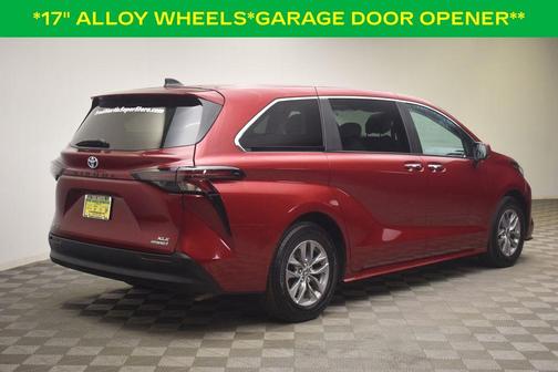 Ruby Flare Pearl 2024 Toyota Sienna XLE