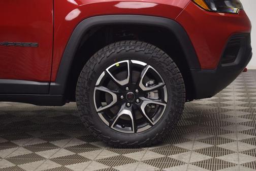 Red 2026 Jeep Compass Trailhawk