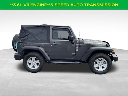 Granite Crystal Clearcoat Metallic 2017 Jeep Wrangler Sport