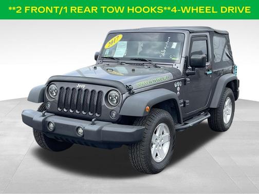 Granite Crystal Clearcoat Metallic 2017 Jeep Wrangler Sport