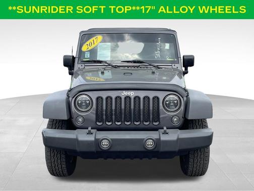 Granite Crystal Clearcoat Metallic 2017 Jeep Wrangler Sport
