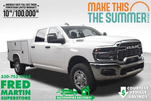 Bright White Clearcoat 2026 RAM 2500 Tradesman