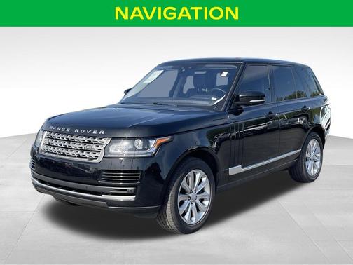 Santorini Black 2017 Land Rover Range Rover 3.0L Supercharged HSE