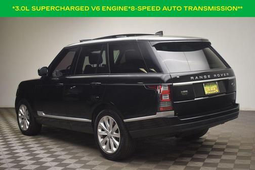 Santorini Black 2017 Land Rover Range Rover 3.0L Supercharged HSE