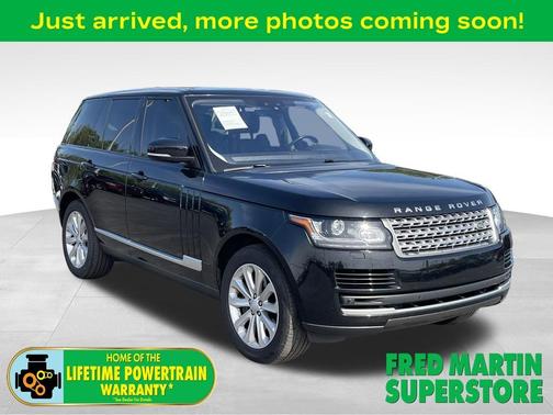 Santorini Black 2017 Land Rover Range Rover 3.0L Supercharged HSE
