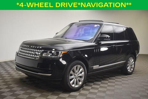 Santorini Black 2017 Land Rover Range Rover 3.0L Supercharged HSE