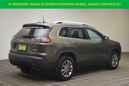 Olive Green Pearlcoat 2019 Jeep Cherokee Latitude Plus