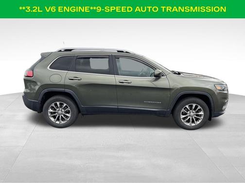 Olive Green Pearlcoat 2019 Jeep Cherokee Latitude Plus