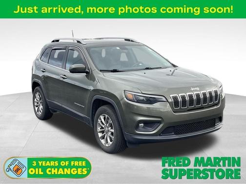Olive Green Pearlcoat 2019 Jeep Cherokee Latitude Plus