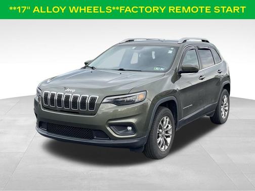 Olive Green Pearlcoat 2019 Jeep Cherokee Latitude Plus