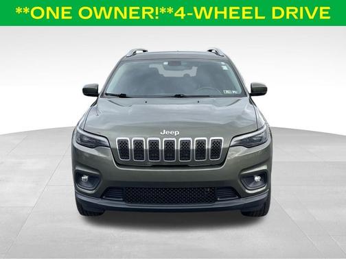 Olive Green Pearlcoat 2019 Jeep Cherokee Latitude Plus