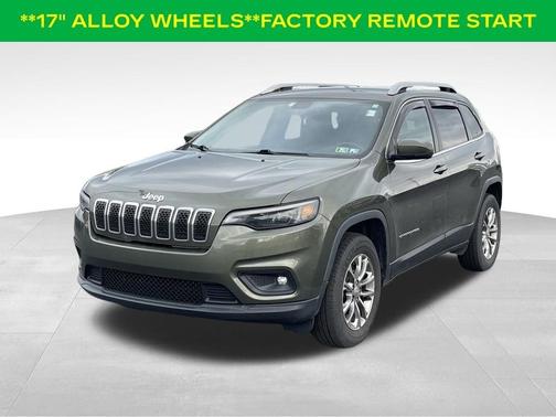 Olive Green Pearlcoat 2019 Jeep Cherokee Latitude Plus