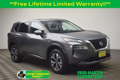 Gun Metallic 2022 Nissan Rogue SV