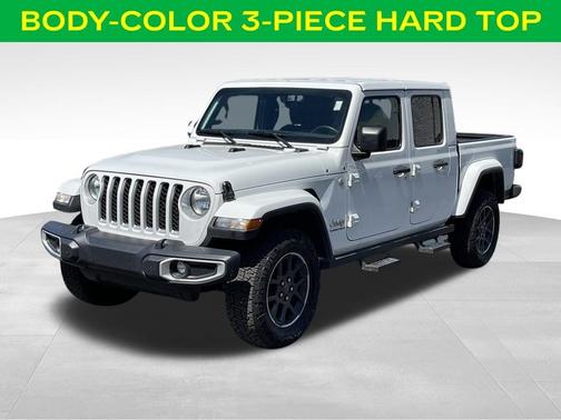 Bright White Clearcoat 2023 Jeep Gladiator Overland