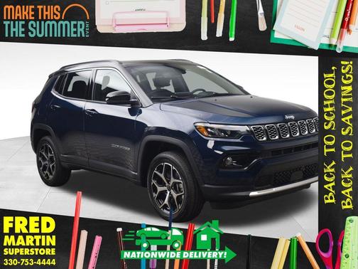 Fathom Blue Pearlcoat 2026 Jeep Compass Limited