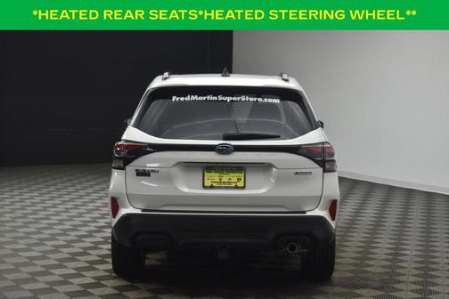Crystal White Pearl 2025 Subaru Forester Touring
