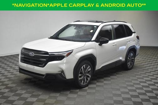 Crystal White Pearl 2025 Subaru Forester Touring