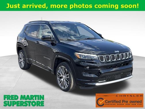 Diamond Black 2023 Jeep Compass Limited