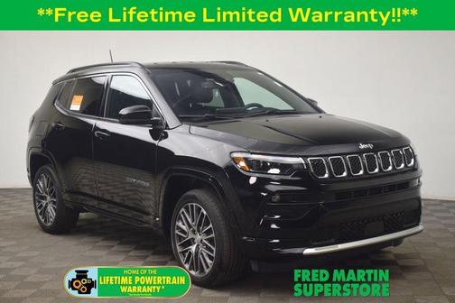 Diamond Black 2023 Jeep Compass Limited