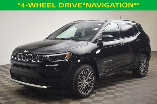 Diamond Black 2023 Jeep Compass Limited