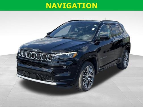 Diamond Black 2023 Jeep Compass Limited