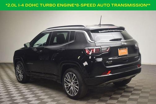 Diamond Black 2023 Jeep Compass Limited
