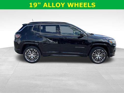 Diamond Black 2023 Jeep Compass Limited