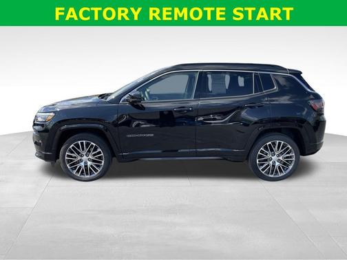 Diamond Black 2023 Jeep Compass Limited