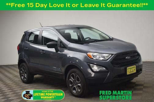 Smoke Metallic 2021 Ford EcoSport S